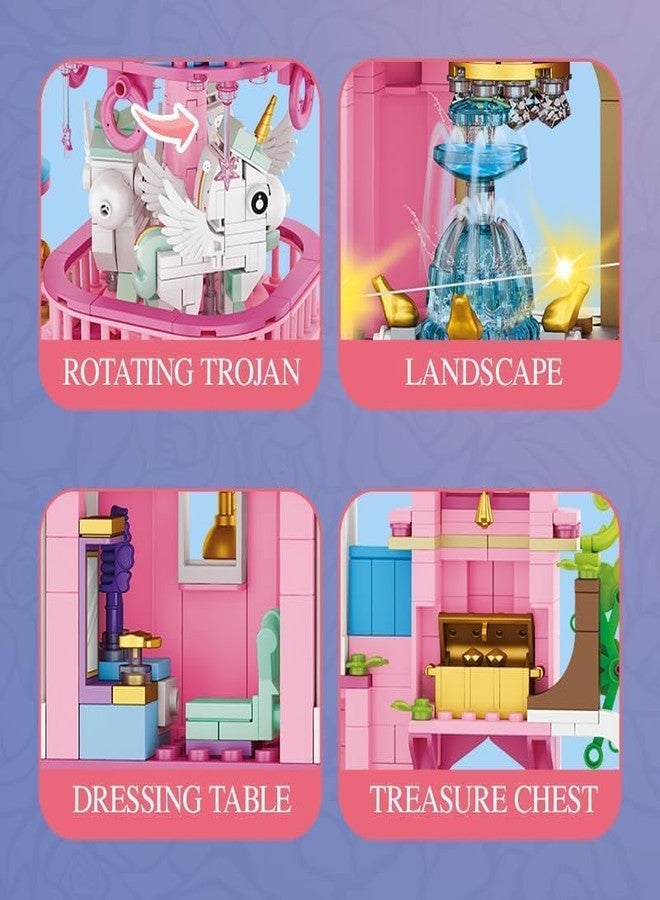 Avarin Dream Palace Doll House | Play Set | Girls Doll House | Play Set with Accessories | Dolls with Furniture| Role Play Set|Age for 3-8 Years (Architect Master Doll House) - Image 3
